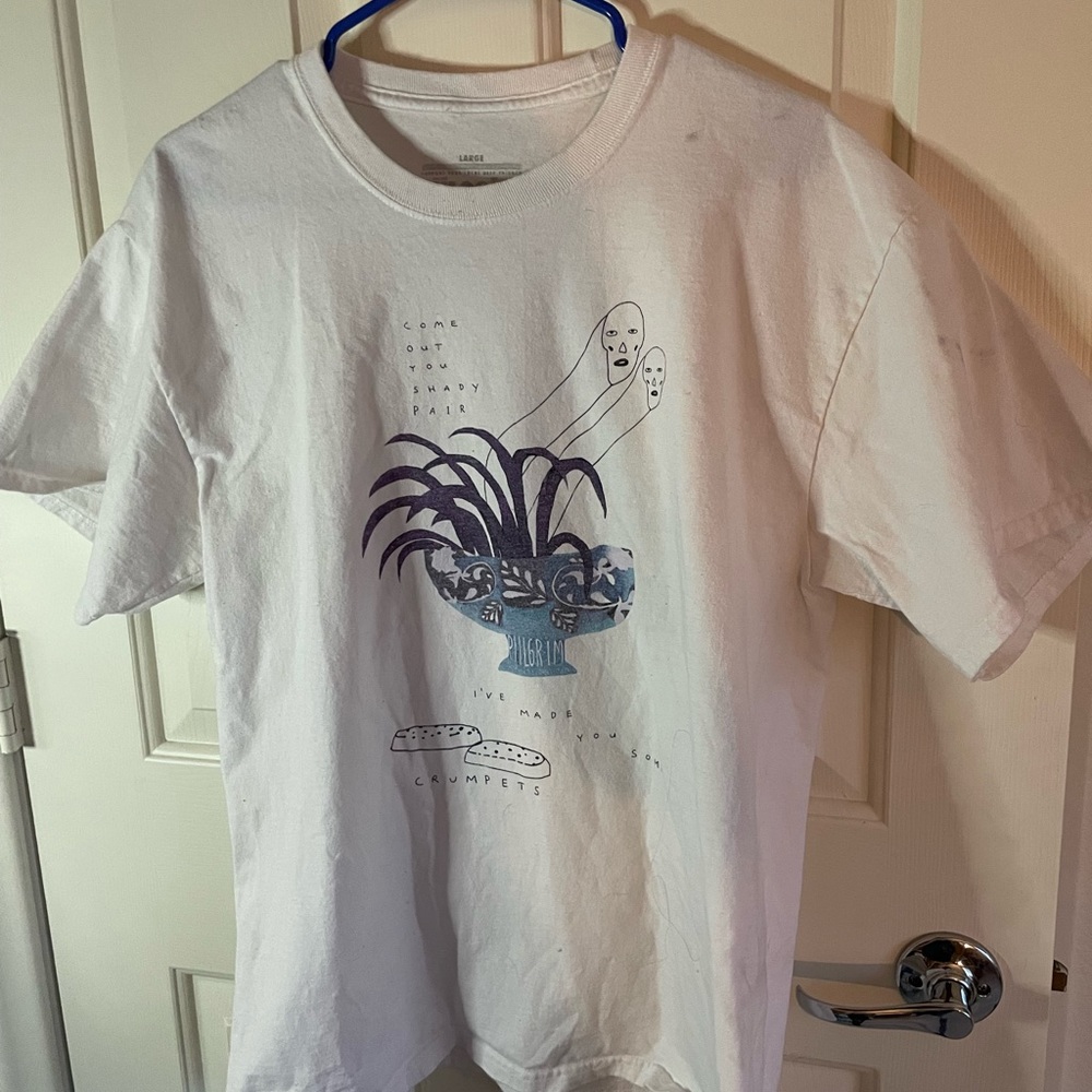 Pilgrim Crumpets Graphic Tee.